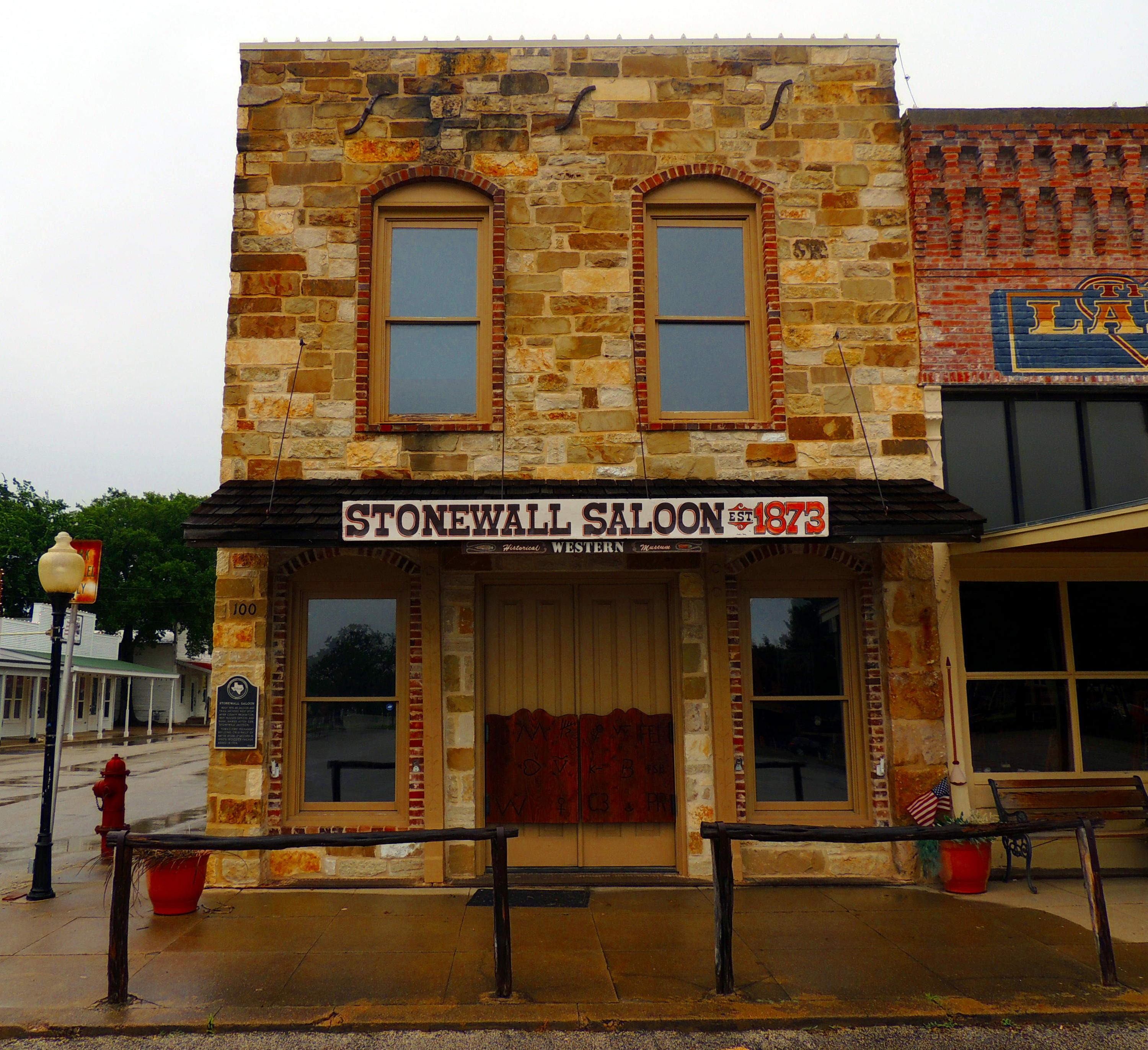 Stonewall Saloon building (1873) in Saint Jo, Texas